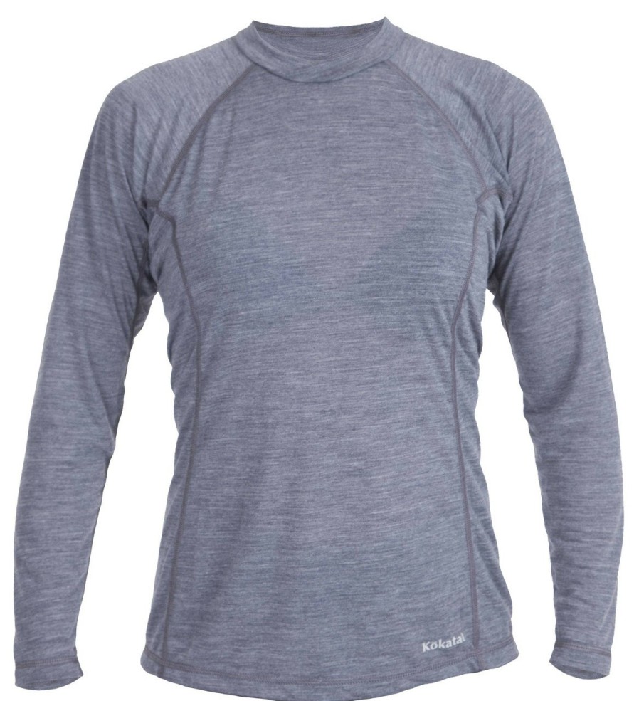 Activity Kokatat | Woolcore Long Sleeve Shirt - Women'S Charcoal