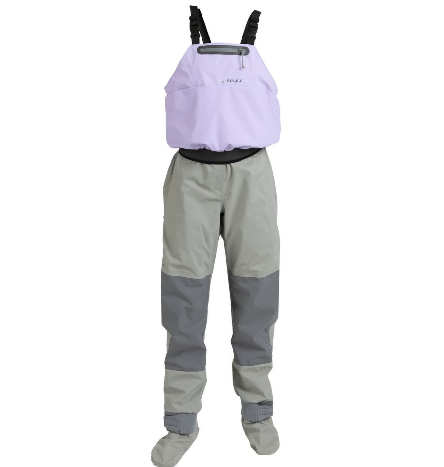 Activity Kokatat | Whirlpool Bib W/Drop Seat And Socks (Hydrus 3.0) - Women'S Purple Haze