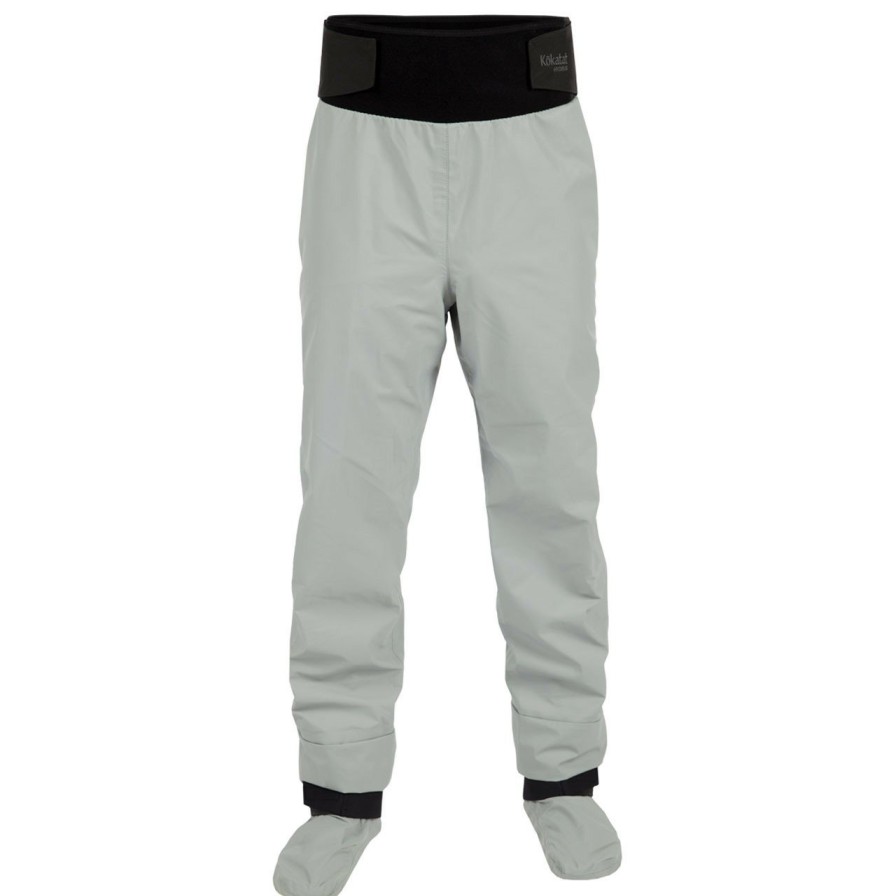 Men's Kokatat | Tempest Pants W/ Socks (Hydrus 3.0) Light Gray